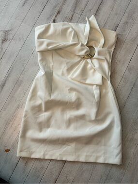 zara cream faux leather dress Zara Midi Dress Medium Faux Leather Suede Cream Tunic Sleeveless XS